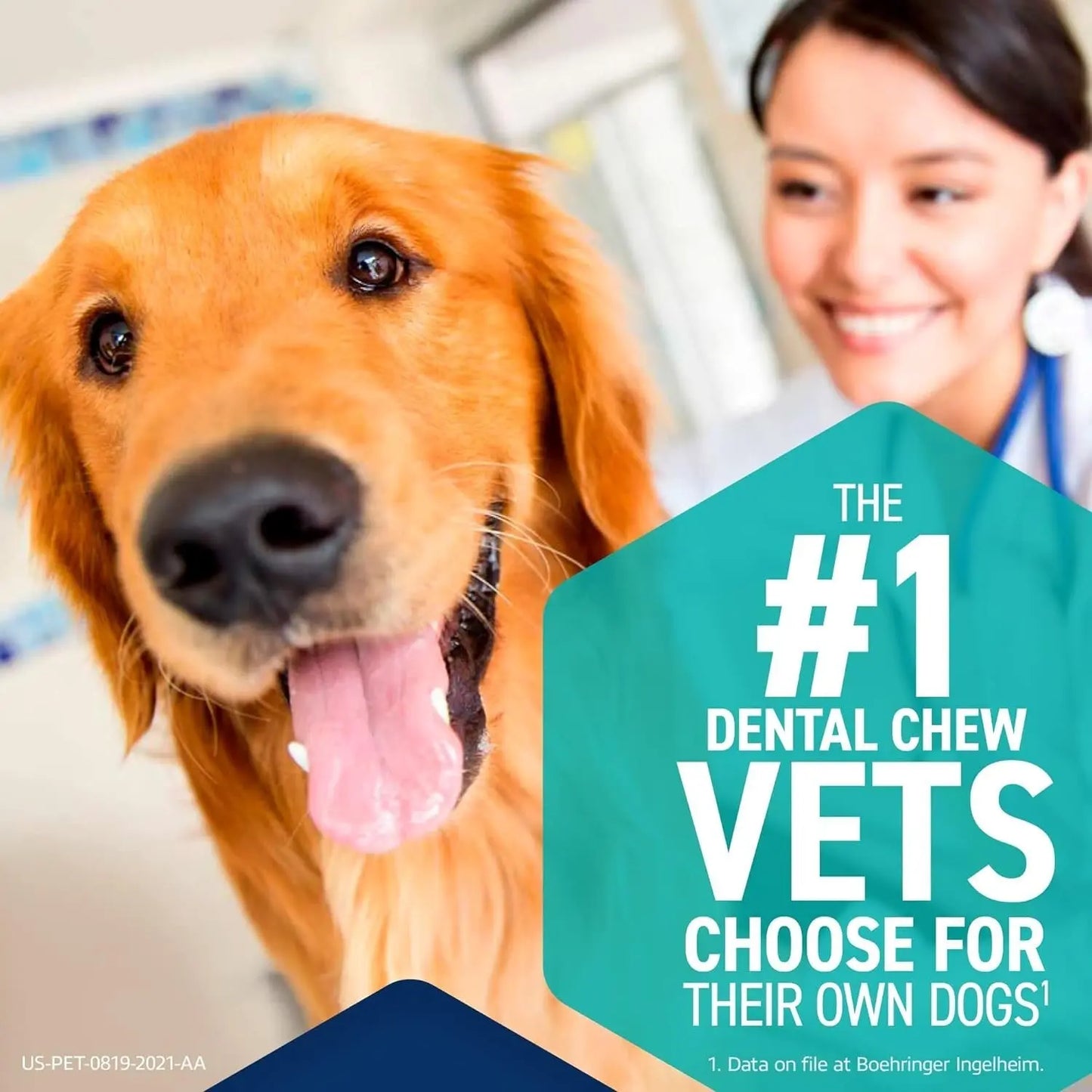 Oravet Dental Hygiene Chews for Small Dogs 10-24 Lbs Dental Chews for Dogs
