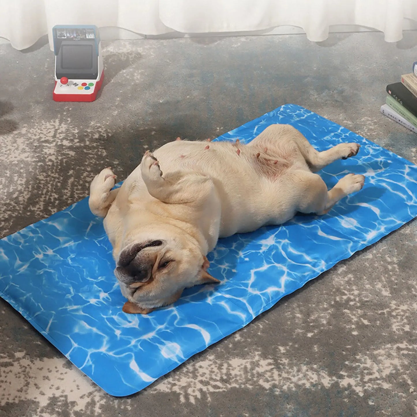 Pet Dog Cooling Mat Pressure Activated Gel Self-Cooling Bed Summer Sleeping Pad