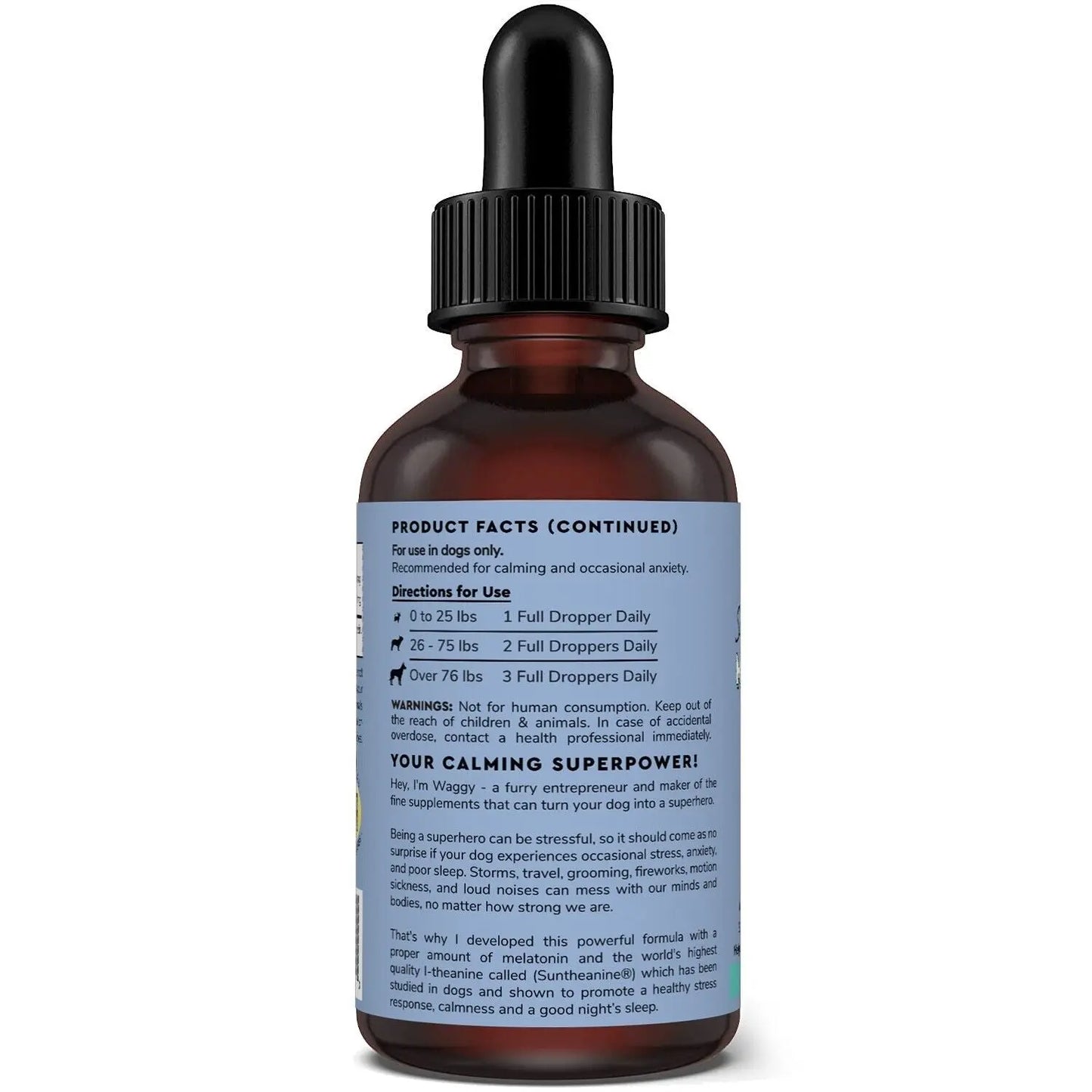 Wonder Paws Melatonin for Dogs – Pet Melatonin with L-Theanine (Suntheanine®)