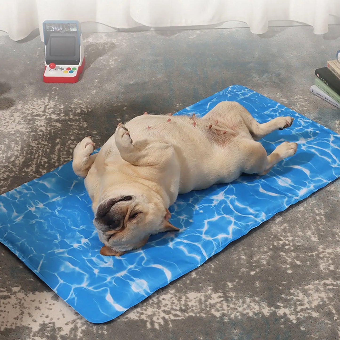 Pet Dog Cooling Mat Pressure Activated Gel Self-Cooling Bed Summer Sleeping Pad
