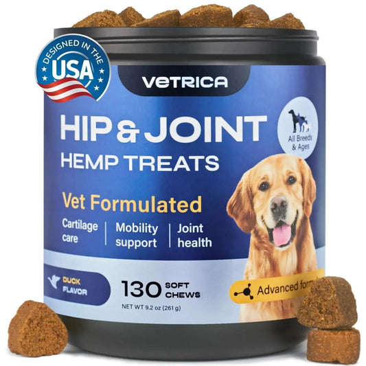 Canine Supplement Soft Chews for Dogs Glucosamine Hip Joint Support