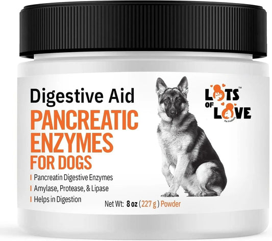 Pancreatic Digestive Enzymes for Dog & Cat (8 Oz Powder) - Thomas Labs Bio Ca...