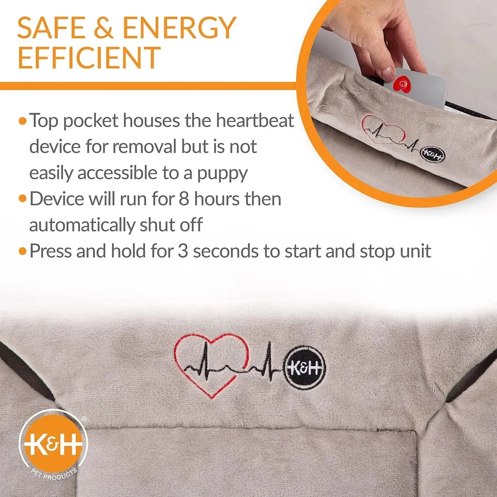 Mother’S Heartbeat Puppy Crate Pad for Dogs - Snuggle Sleep Aid for Puppies